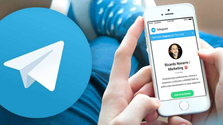 Canal de Marketing Telegram